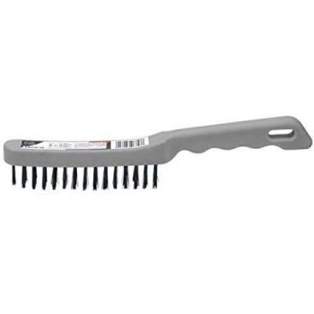 YATO YT-6353 - cepillo de alambre de 3 filas mango de plástico