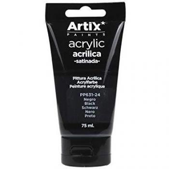MP Artix Pintura Acrílica Satinada, Negro