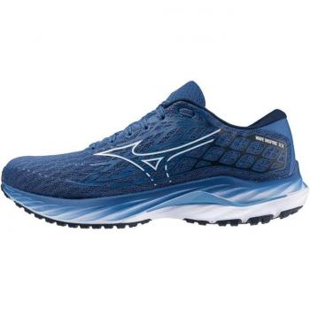 Mizuno Zapatillas Running Wave Inspire 20 Azul para Hombres con Tecnología de Estabilidad