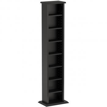 Prepac Slim Multimedia Tower Storage Cabinet, Black