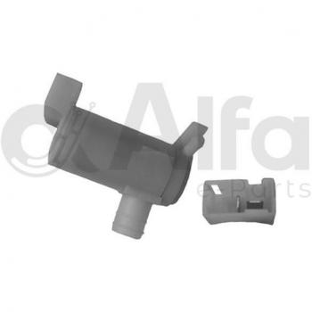 Bomba de agua de lavado para limpiaparabrisas Alfa e-Parts AF07117 compatible con NISSAN Almera, X-Trail, Patrol, Serena, Z, Primera, Sunny, 200SX y 100NX