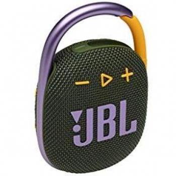 JBL Clip 4 Altavoz inalámbrico con Bluetooth, resistente al agua