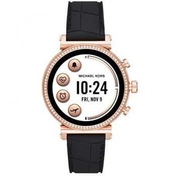 Michael Kors Smartwatch Pantalla táctil para Mujer de Connected con Correa en Silicona MKT5069