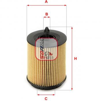 Filtro de aceite SOFIMA S 5024 PE
