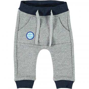 NAME IT Pantalones BEBÉ NIÑO OLDOM - 68, Grey Melange