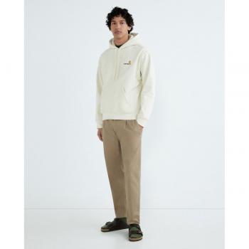 Sudadera con capucha Carhartt WIP American Script Natural