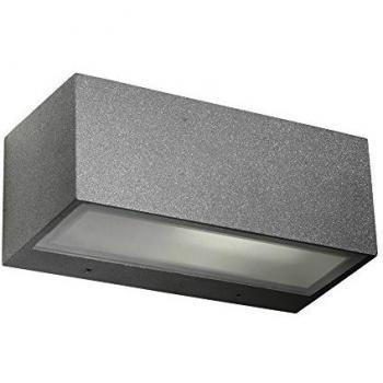 Aplique Nemesis Aluminio Inyectado Urbano Gris 1 bombilla 9cm LEDS·C4