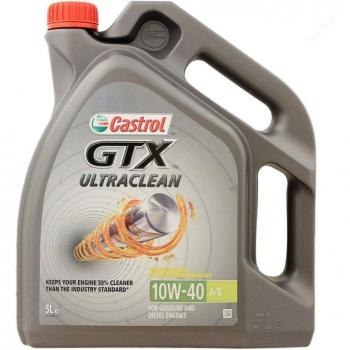 Aceite de motor Castrol GTX Ultraclean 10W-40 A3/B4 5L