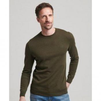 Jersey Superdry Vintage de Algodón con Cuello Redondo