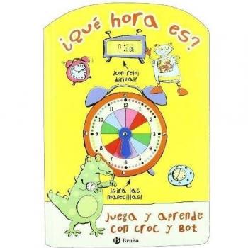¿Qué hora es?: Juega y aprende con Croc y Bot