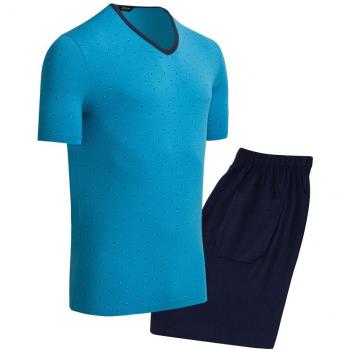 IMPETUS - Pijama Modal Y Algodon - Azul, M
