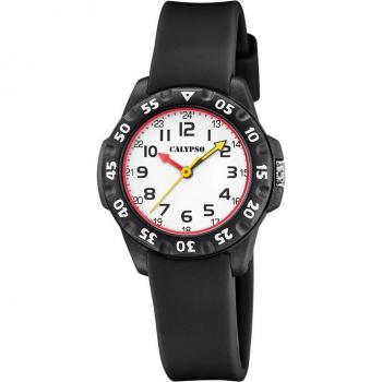 Reloj Infantil Calypso K5829/6 Digital de Caucho Blanco