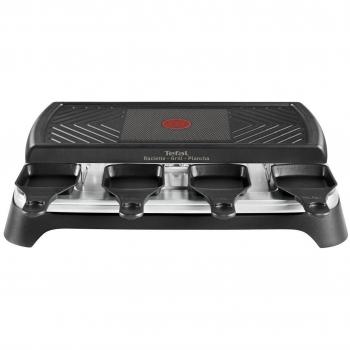 Tefal Gourmet Set Raclette y Grill 8 Personas 1350W - 55.3 x 32 cm - Incluye 8 Sartenes