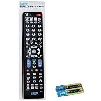 HQRP Mando a distancia universal compatible con Samsung televisores LED H5000; UE22H5000AW, UE32H5000AW, UE40H5000AW 22 32 Full HD TV
