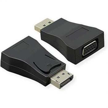 VALUE Adaptador DisplayPort-VGA, DP ST - VGA BU, Activo