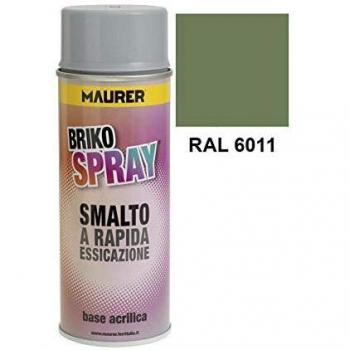 MAURER Spray Pintura Verde Reseda 400 ml.