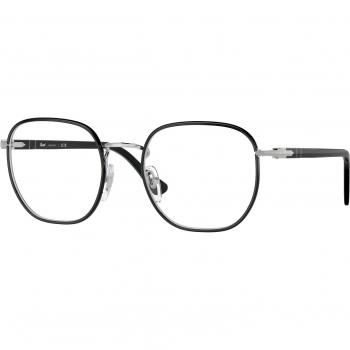 Persol PO1014VJ col. 1125 Unisex Eyewear Rotonda Nero - Black Frame Size 50 with Blue Light Block Available
