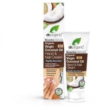 Crema de manos y uñas de aceite de coco virgen orgánico 100ml