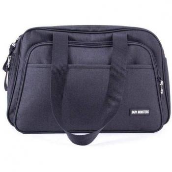 Baby Monsters Bolso Cambiador Cuna Sleepy Bag - Color Gris Oscuro