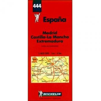 Espana. Madrid, Castilla-La Mancha, Extremadura 1:400.000