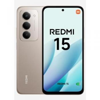 Smartphone Xiaomi Redmi 15 4G Dual SIM 6GB RAM 128GB Gris Titán 6.9 FHD+ 144Hz NFC