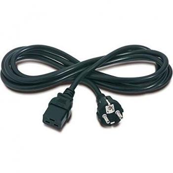 APC AP9875 Cable de Alimentación de C19 a CEE/7 Schuko, 2,5 m