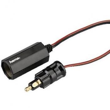 Hama 45660 - Adaptador estándar Socket DIN ISO 4165, Color Negro
