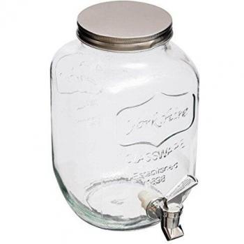 Dispensador de Bebidas de Vidrio 4L Secret de Gourmet
