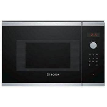 Bosch Serie 4 BFL523MS0 Microondas Integrado Solo microondas 20 L 800 W Negro, Acero inoxidable