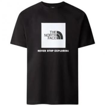 The North Face Camiseta de montaña para hombre Raglan Redbox manga corta color negro tamaño L