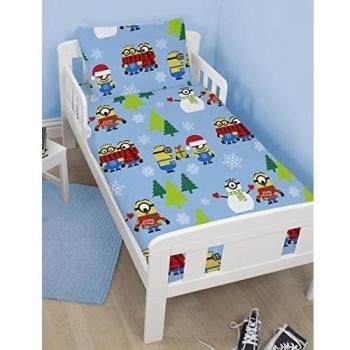 Despicable Me Minions vacaciones Junior juego de funda de edredón – 120 cm x 150 cm