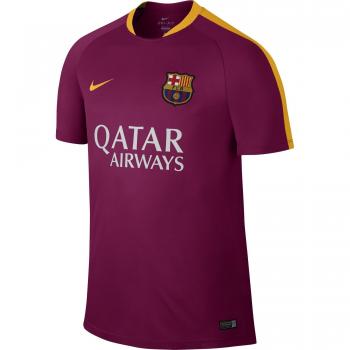Nike Fcb Flash Ss Top - Camiseta Fútbol Club Barcelona 2015/2016 para hombre, color rojo / dorado, talla M