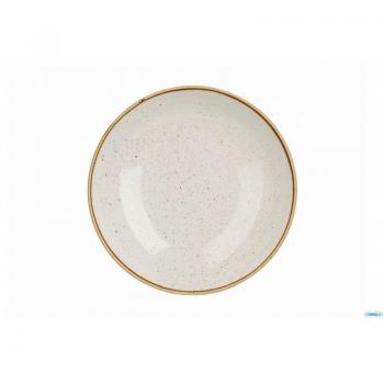 Plato Llano Stonecast Barley White con Borde Inclinado 28.8 cm - 12 Piezas