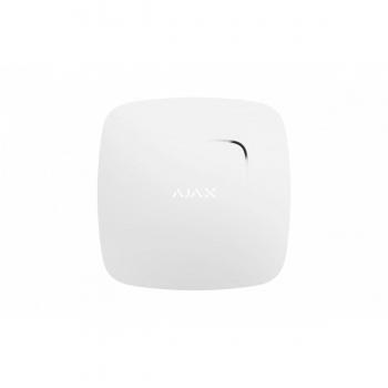 Detector de Humo y Calor Inalámbrico Ajax FireProtect Blanco con Sensor de Temperatura