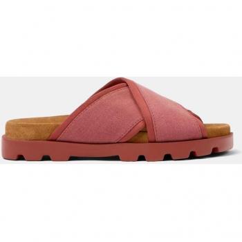 CAMPER Brutus Sandal - Women's Red Cotton Fabric Sandals Size 5