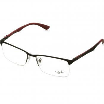 Ray-Ban 0Rx8416, Monturas de Gafas para Hombre, Gunmetal/Matte Blue, 55