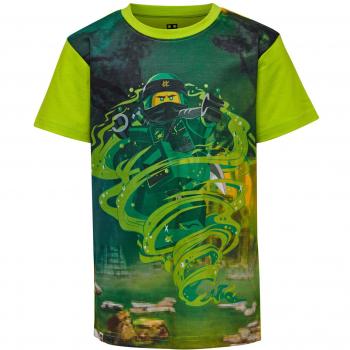 LEGO Wear Niños Boy Ninjago Cm-50212 - T-Shirt Camiseta Not Applicable, Verde