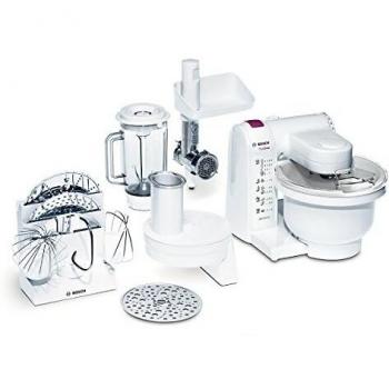 Bosch MUM4657 - Robot de cocina, blanco, plástico