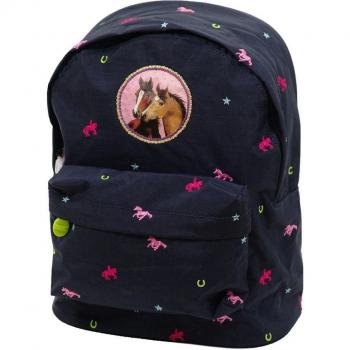 Rucksack PFERDEFREUNDE, blue Edition, STANDARD