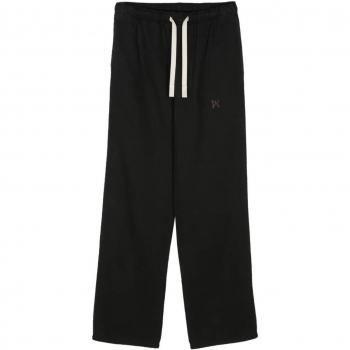 Palm Angels Men's Logo Straight Black Jeans - Size S