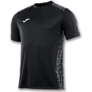 Joma CAMISETA DINAMO II NEGRO M/C - Camiseta técnica de manga corta, Unisex, Negro -