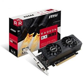 MSI Radeon RX 550 2GT LP OC 2GB GDDR5 Low Profile Graphics Card