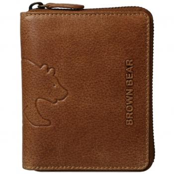 Brown Bear - Cartera para hombre  Mujer Hombre unisex marrón Haselnuß Braun medium