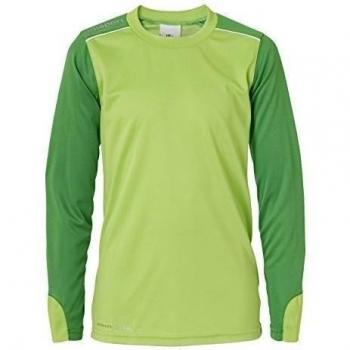 uhlsport Niños Bekleidung Teamsport Tower Junior Torwart Set, todo el año, infantil, color Varios colores - power grün/Weiß, tamaño 12 años