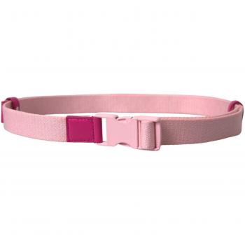 Dolce & Gabbana Pink Canvas Stretch Belt with Plastic Buckle - 120cm / 48 inch
