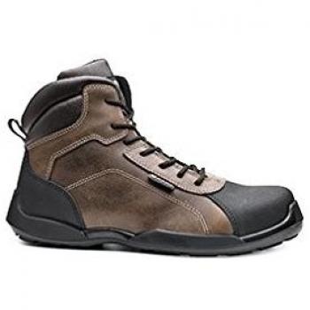Base Protection, RAFTING TOP Bota de Seguridad para Hombres, Marrón y Negro, Talla 44