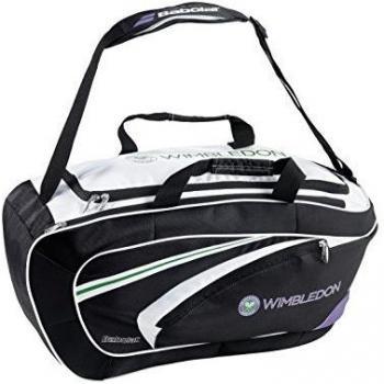 BABOLAT Sport Wimbledon Bolsa, Negro/PÃºrpura