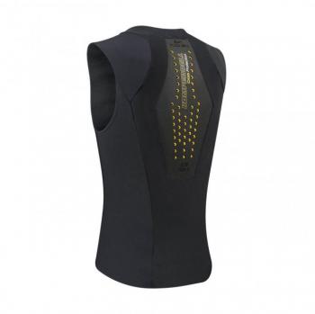 Chaleco de protección Komperdell Air Vest (Negro) Hombre - Chaleco Protector Airvest, diseño ligero, material transpirable, protección en la zona del torso, ajuste cómodo y seguro, ideal para deportes de aventura y actividades al