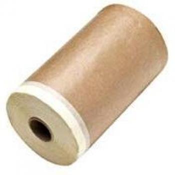 Wolfpack Linea Profesional 15x45 Pintor Papel Proteccion con Cinta autoadhesiva 15cm x 45 m, Marron