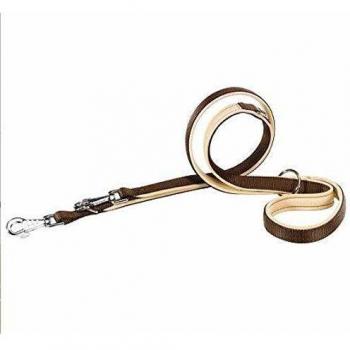 Correa de Nylon Daytona Ferplast 200 cm x 15 mm - Negra, Ideal para Adiestramiento Canino